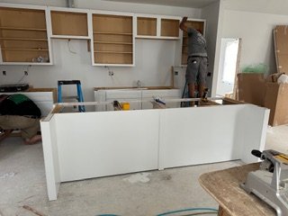 Cabinet D'Melo kitchen and bathroom cabinet installation project