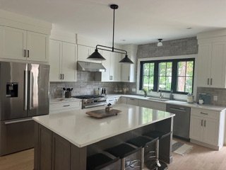 Cabinet D'Melo kitchen and bathroom cabinet installation project