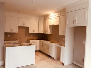 Cabinet D'Melo kitchen and bathroom cabinet installation project
